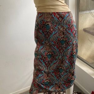 Beautiful Avrio beaded midi skirt M